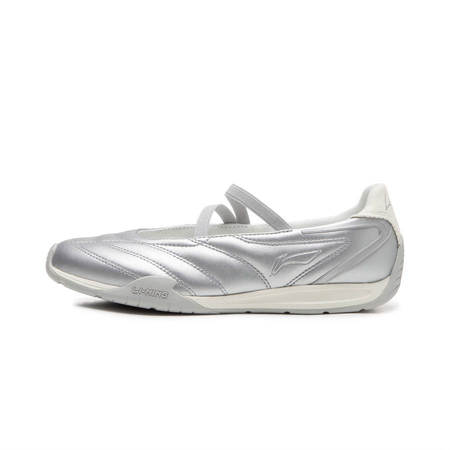 Li-Ning Li Ning Film Ballet Low top Casual Shoes Women's Silver