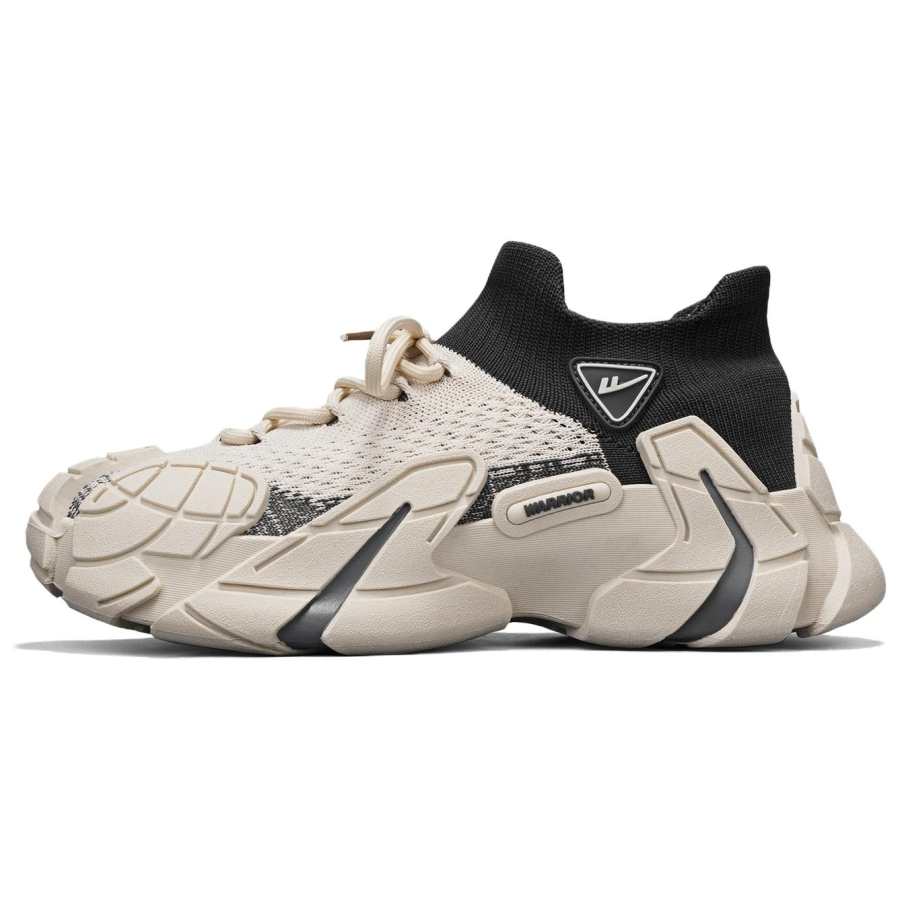 WARRIOR Casual Shoes Men's Low Top Beige Deep Gray/Beige Blue/Gray Black