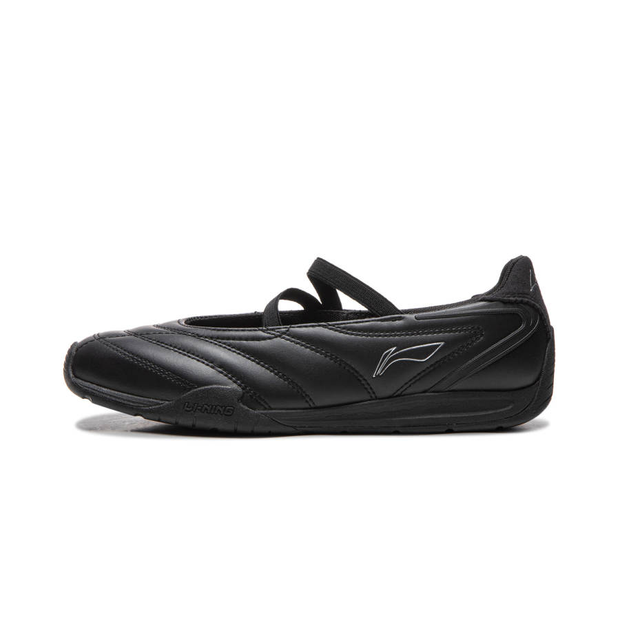 Li-Ning Li Ning Film Ballet Slip Resistant, Abrasion Resistant, Lightweight Low top Casual Shoes Women's Black