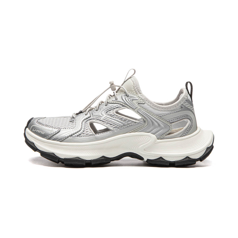 Li-Ning Li Ning Star Halo 2 Rebound Grip River Trekking Shoes Women's Silver Gray