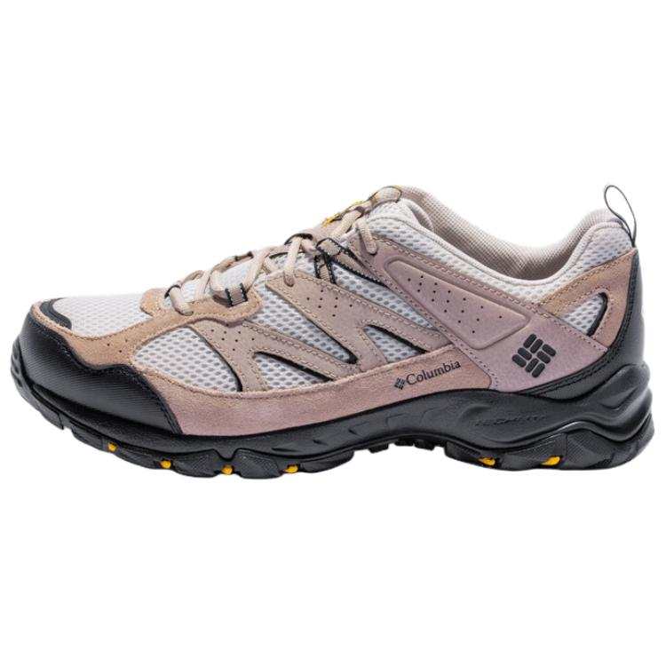 Columbia Abrasion Resistant Low top Hiking Shoes Men's Beige Brown