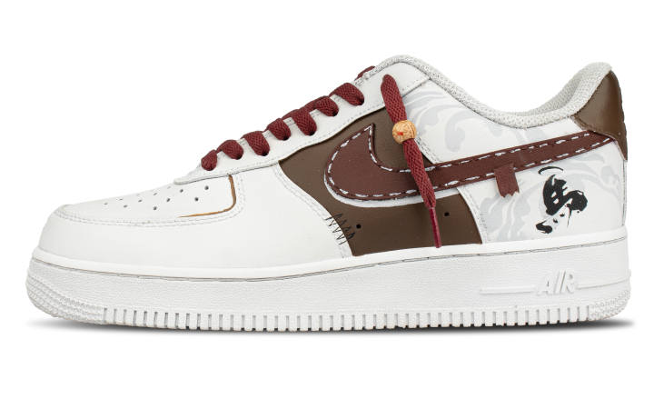 Nike Nike Air Force 1 Synthetic Leather Slip Resistant, Abrasion Resistant, Height Increasing Mid top
