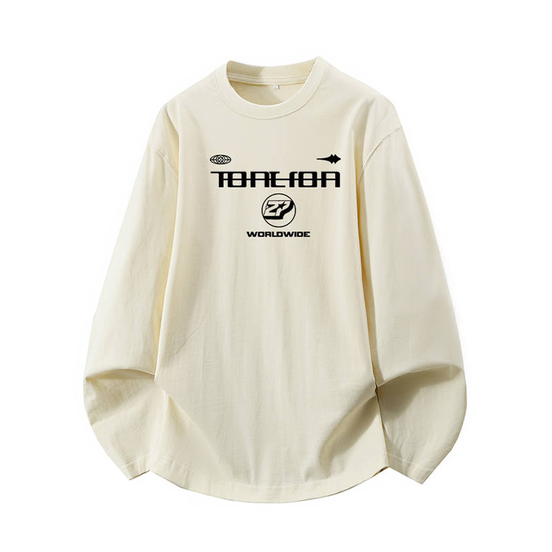 Tonlion T Shirts Unisex Crew Neck Moderate Straight Fit