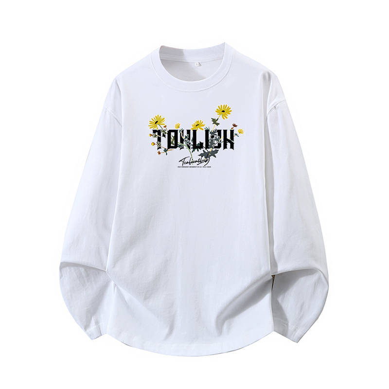 Tonlion T Shirts Unisex Crew Neck Moderate Straight Fit