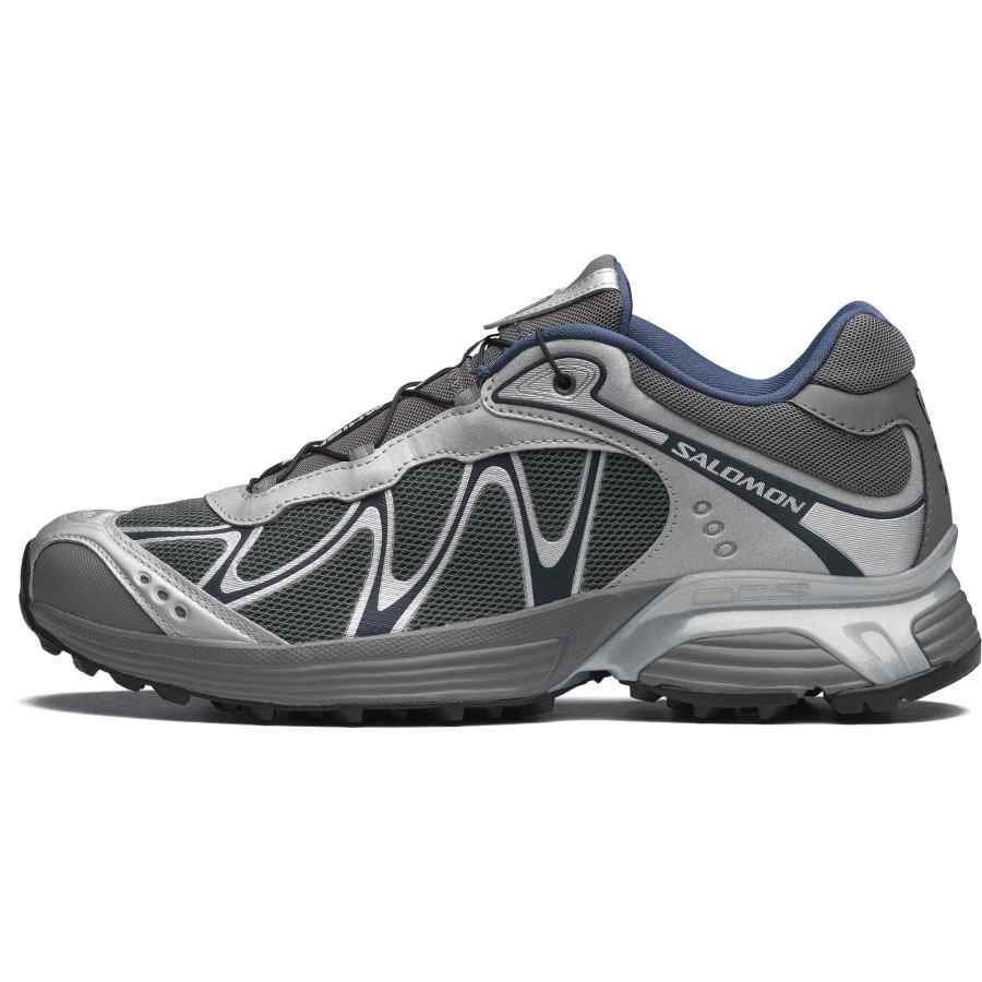 SALOMON XT WHISPER Fabric Breathable Support Lightweight Low top MudContagrip® Running Shoes Unisex Stone Gray