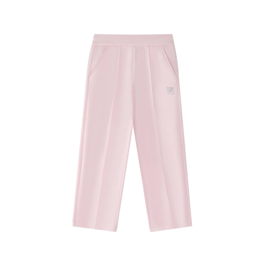 FILA KIDS Knitted Fabric Pants Pale Powder Kids'