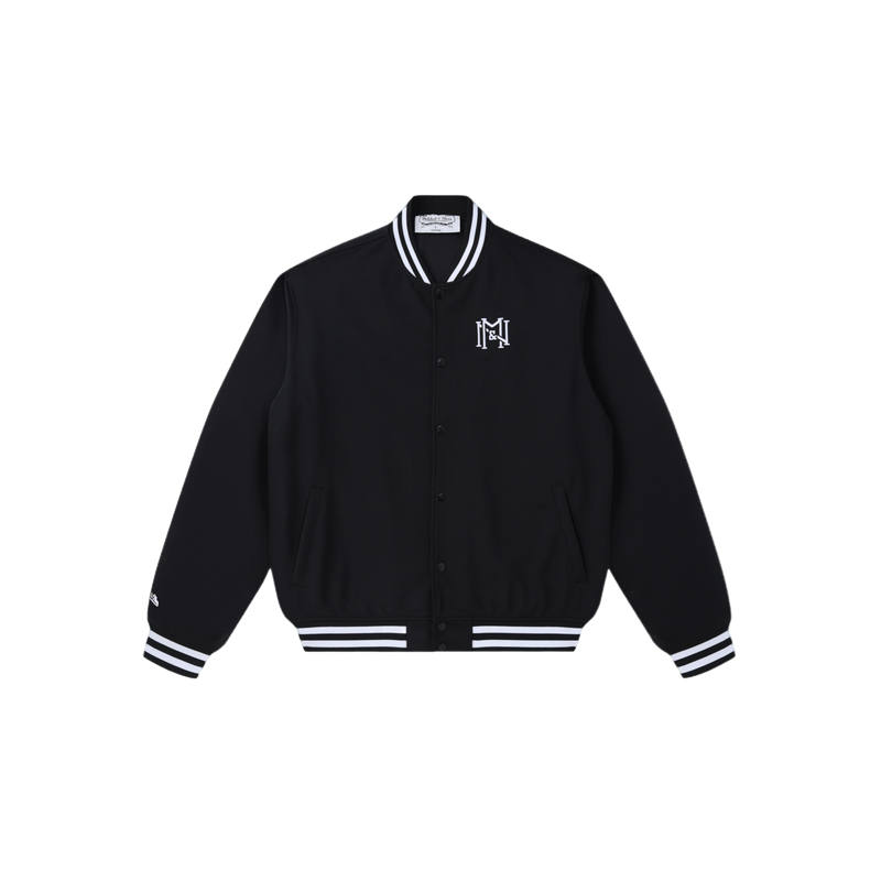Mitchell Ness Mitchell Ness Jackets Unisex Black Baseball Collar Moderate Pilot