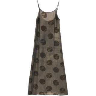Uma Wang All-Over Dot Printed Sleeveless Dress