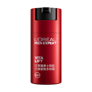 L'OREAL L'Oréal Men's Sharp Energy Face Cream Tightening, Moisturizing, And Nourishing With Wrinkle Resistant Properties