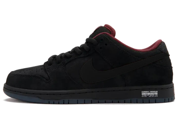 Nike Nike Dunk SB Black Hole A Low top Skateboard Shoes Unisex Black