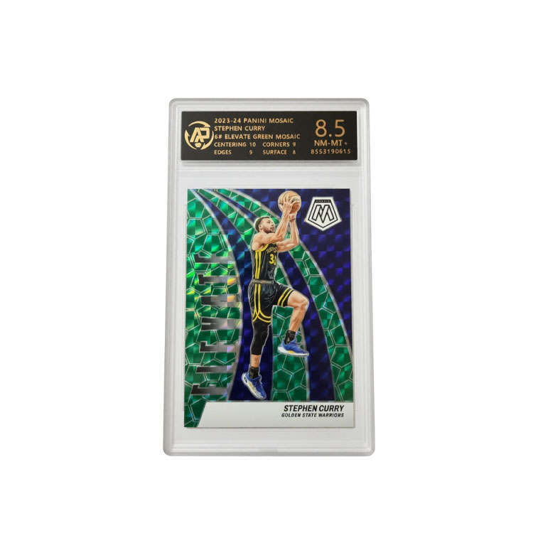 PANINI Mosaic Golden State Warriors, Stephen Curry, Blue Green Two Tone Mosaics Discount, High Score, Rare Cards