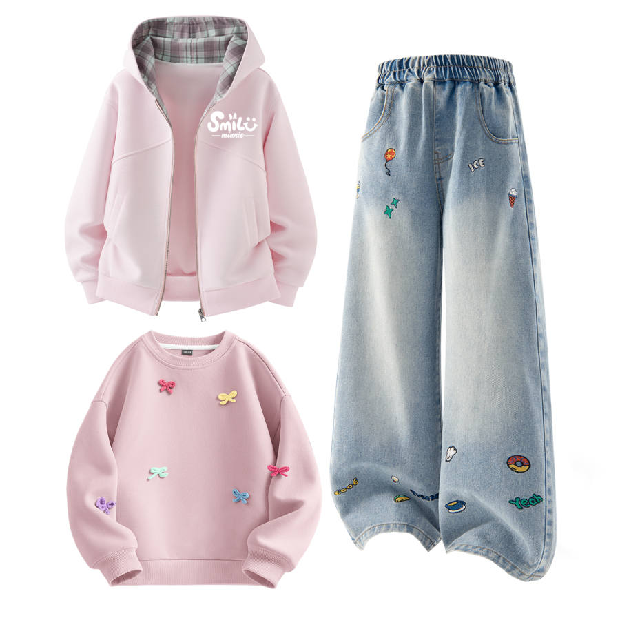 Disney Kids Casual Sportswear Hooded Non Detachable Moderate