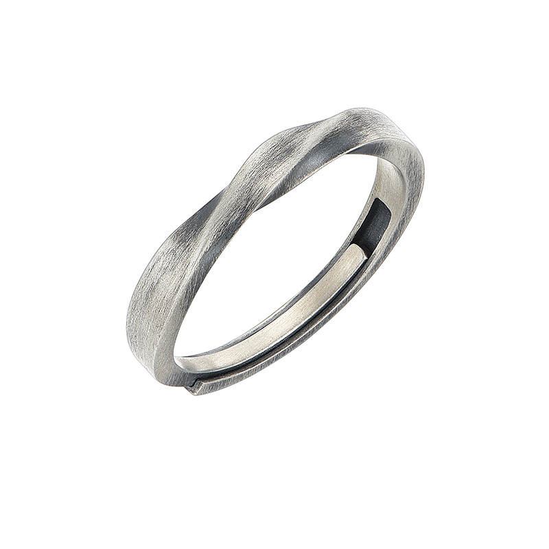 MYSH MYSH 925 Sterling Silver Rings Unisex Silver