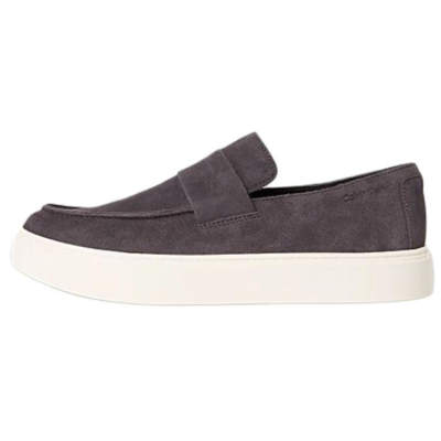 CALVIN KLEIN Athena Casual Leather Shoes Men's Coffee
