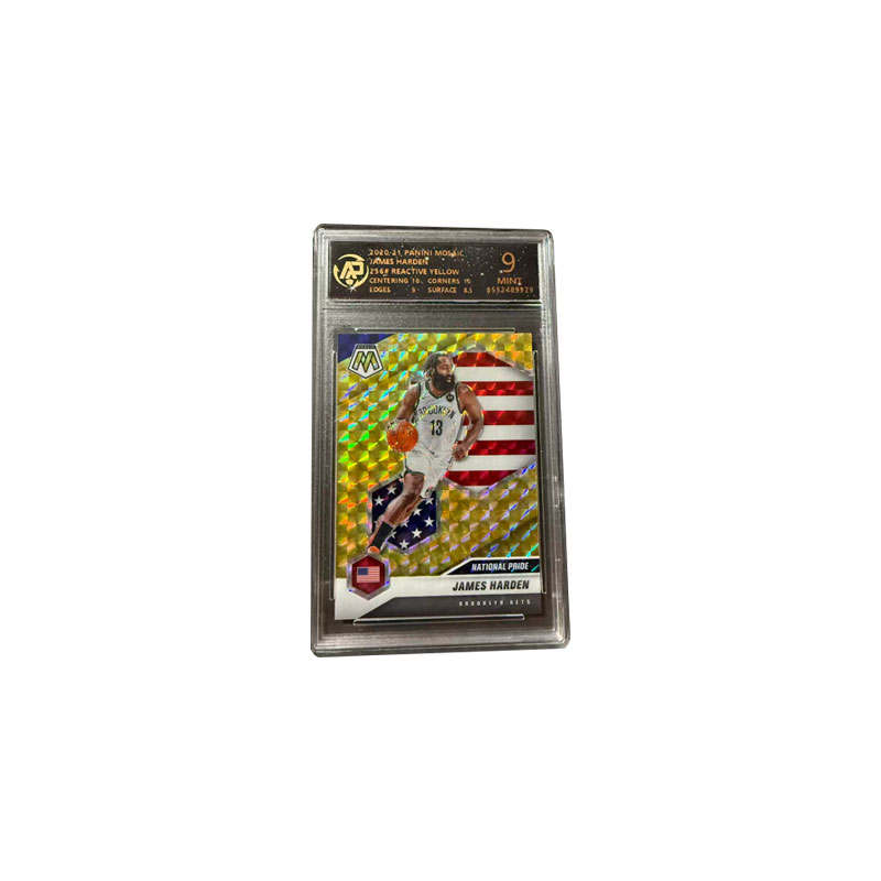 PANINI Mosaic Houston Rockets, James Harden, Game Winning Shot, National Honor, High Score, Rare Card Graded Cards 1 Pc
