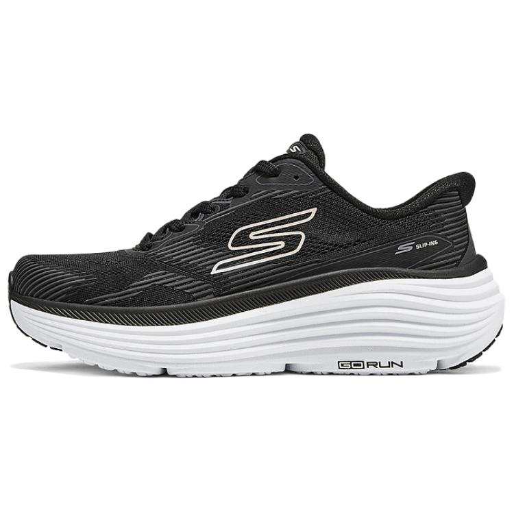 Skechers MEN'S GO Comfortable And Lightweight Fabric Breathable Rebound Running Shoes Men's Black