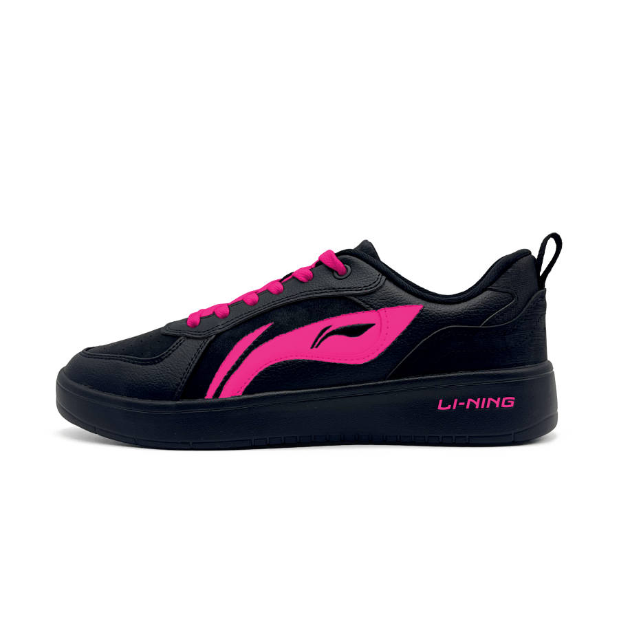 Li-Ning Li Ning Wheat Age Deeply In Love Pink Height Increasing Abrasion Resistant Breathable Slip Resistant Low top