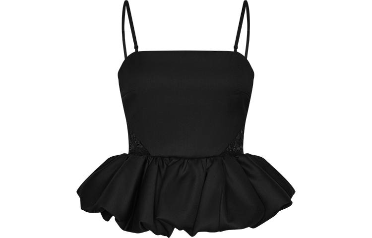 URBAN REVIVO Camisoles Women's Black Thin Other