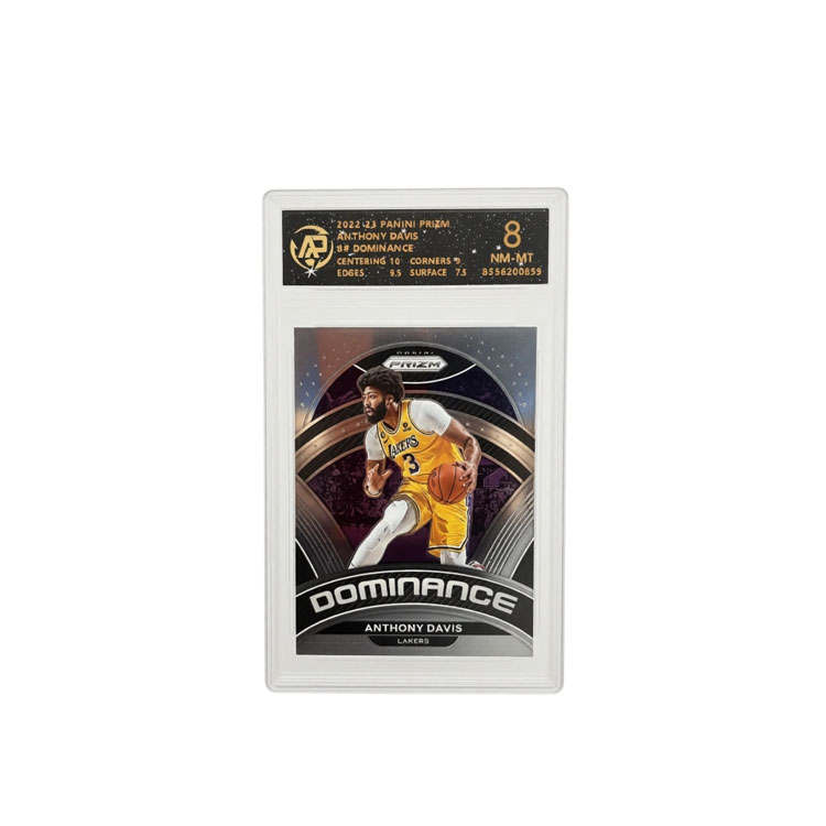 PANINI PANINI Prizm Anthony Davis, Big Man PZ Silver Card Graded Cards 1 Pc