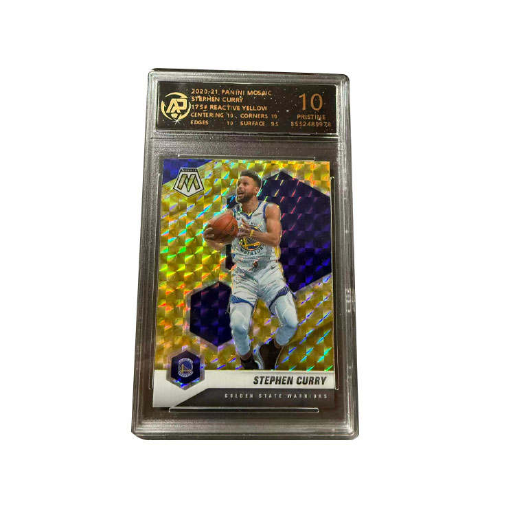 PANINI Mosaic Golden State Warriors, Stephen Curry, Game Winning Shot, Game Winning Moment, Full Points, Rare Cards