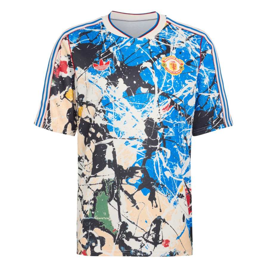 Adidas Originals Manchester United Stone Roses Soccer Jersey Men's