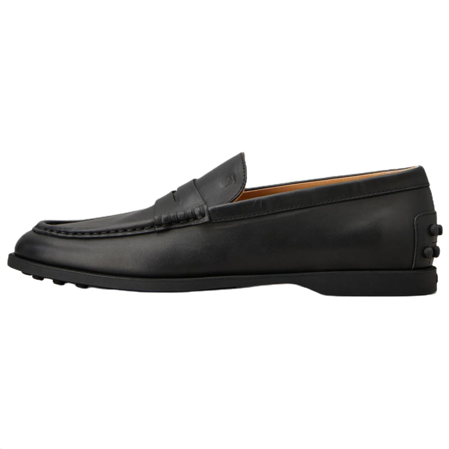 TOD'S Calfskin Casual Shoes Women's Black
