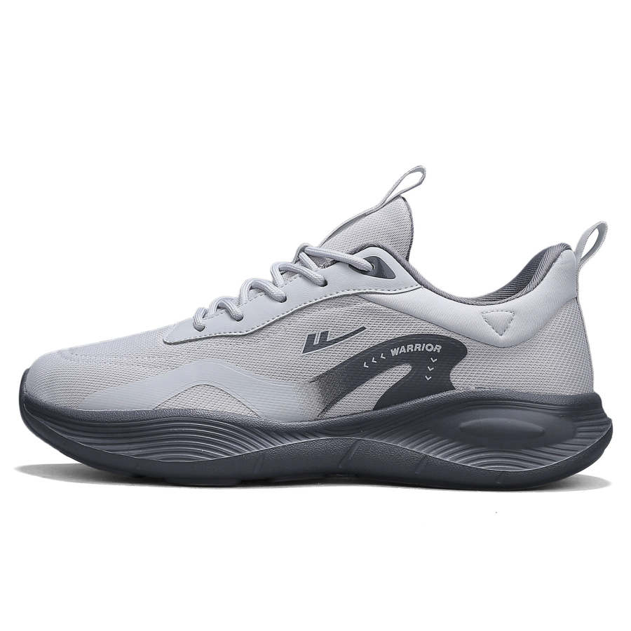 WARRIOR Fabric Cushioning Slip Resistant Abrasion Resistant Breathable Low top Running Shoes Men's