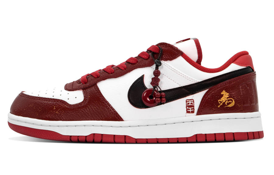 Nike Nike Big DEER Galloping With Vigor Leather Abrasion Resistant Slip Resistant Abrasion Resistant Slip Resistant Low top