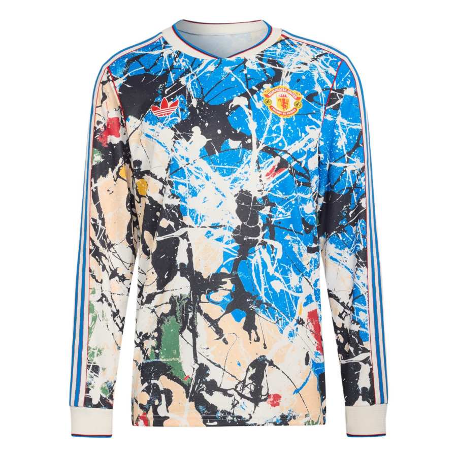 Adidas Originals Manchester United Stone Roses Soccer Jersey Men's