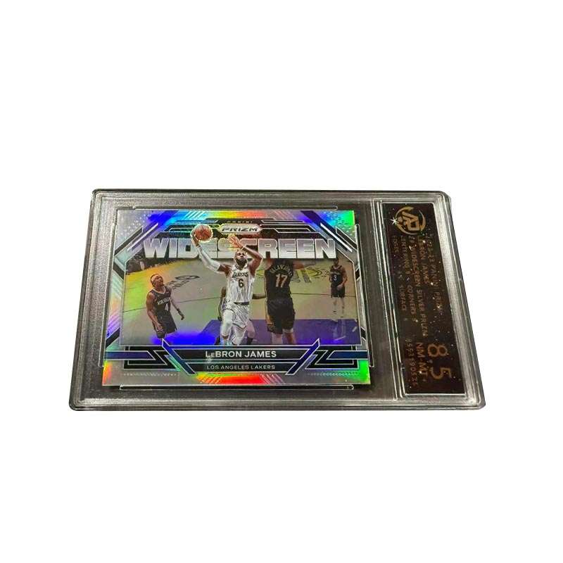 PANINI Prizm Los Angeles Lakers, LeBron James, The King, Silver Edition, Matchup Moment, High Score, Rare Card