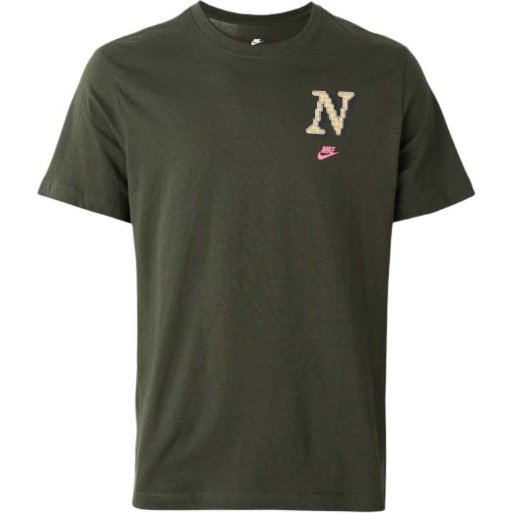 Nike Nike Club T Shirts Men's Sequoia Crew Neck