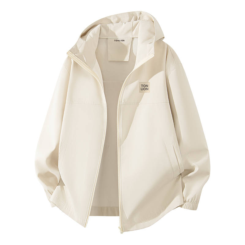 Tonlion Jackets Unisex Hooded Moderate