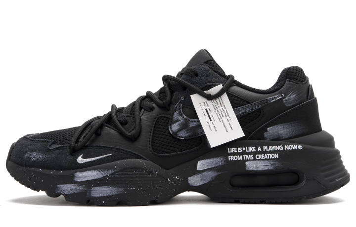 Nike Nike Air Max Fusion Low top Running Shoes Men's Black
