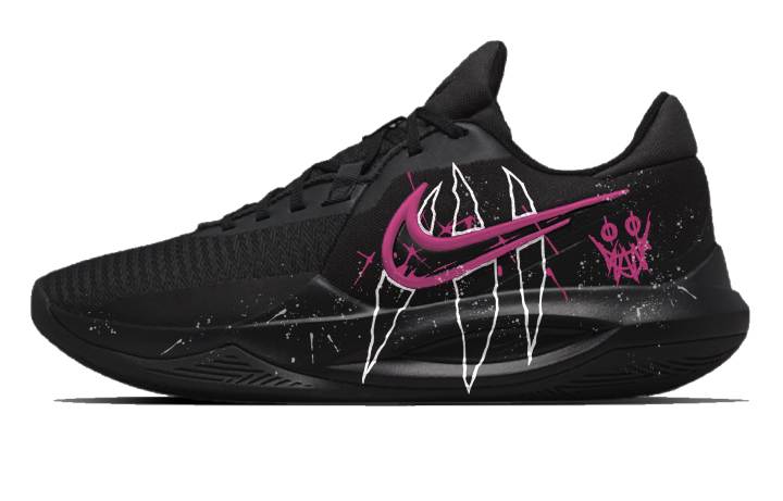 Nike Nike Precision 6 Magical Claw Pink Fabric Abrasion Resistant Slip Resistant Abrasion Resistant Slip Resistant Low top