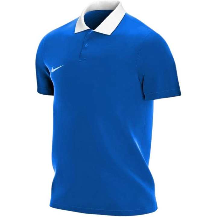 Nike Nike Polo Shirts Men's Blue Polo Collar Moderate Straight Fit