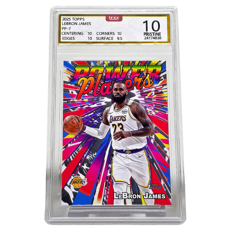 Topps Chrome LeBron James Rookie Card 25 Graded Cards 1 Pc