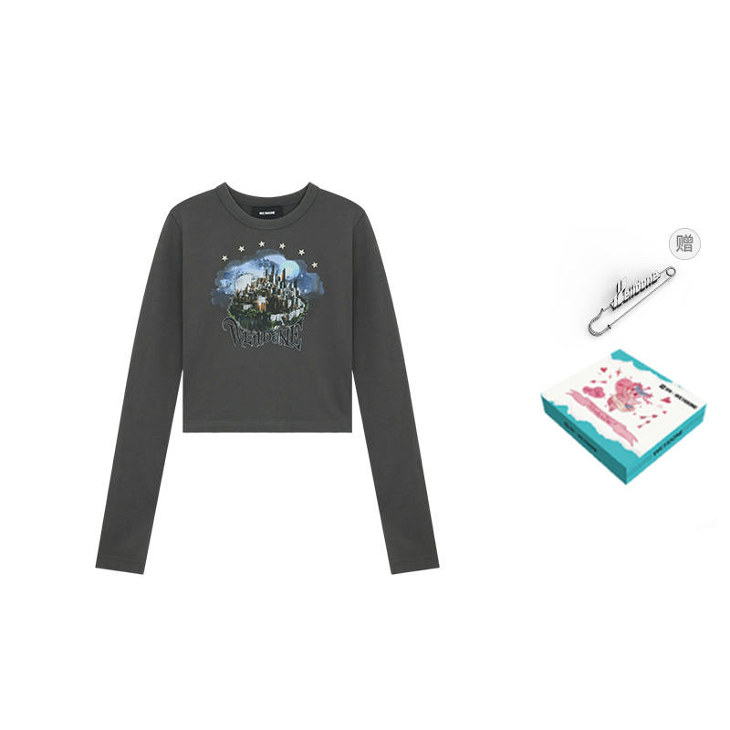 WE11DONE Set in Sleeve T Shirt Women's Gift Box Set Included