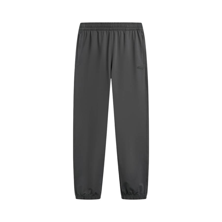 Li-Ning Li Ning Sports Life Collection Knitted Sweatpants Men's Black Pine Gray