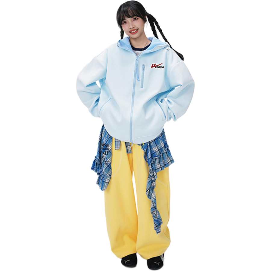 WARRIOR Sweatshirts Unisex Hooded Moderate Cardigan