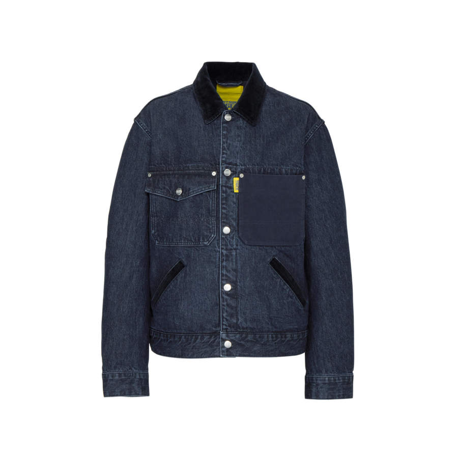 Onitsuka Tiger DENIVITA DENIM JACKET Denim Jacket Men's Blue