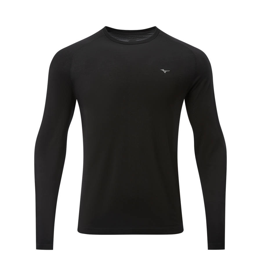 Mizuno Long Sleeved T Shirt Men's