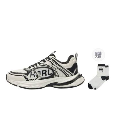 KARL LAGERFELD / Karl Lagerfeld Jeans Low top Casual Shoes Men's Black White