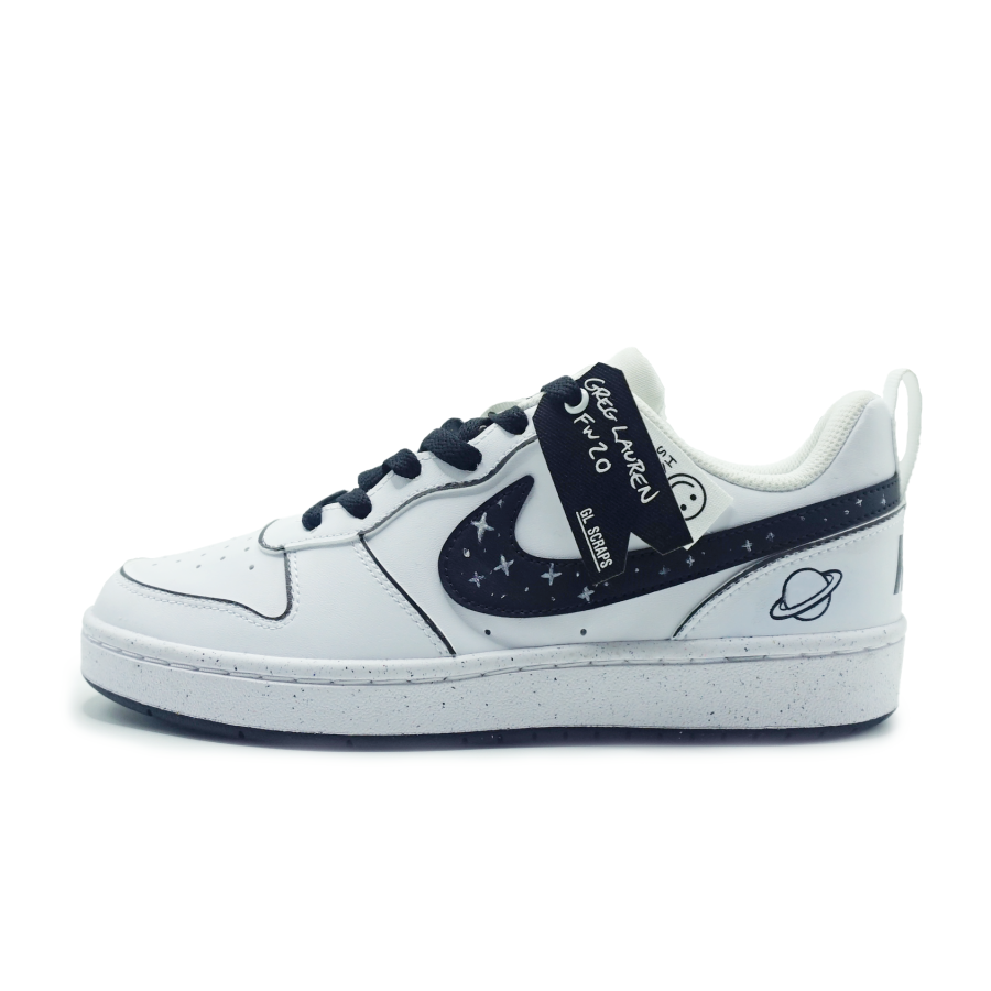 Nike Nike Court Borough Galaxy Synthetic Leather Kids' Skateboarding Shoes Teenagers