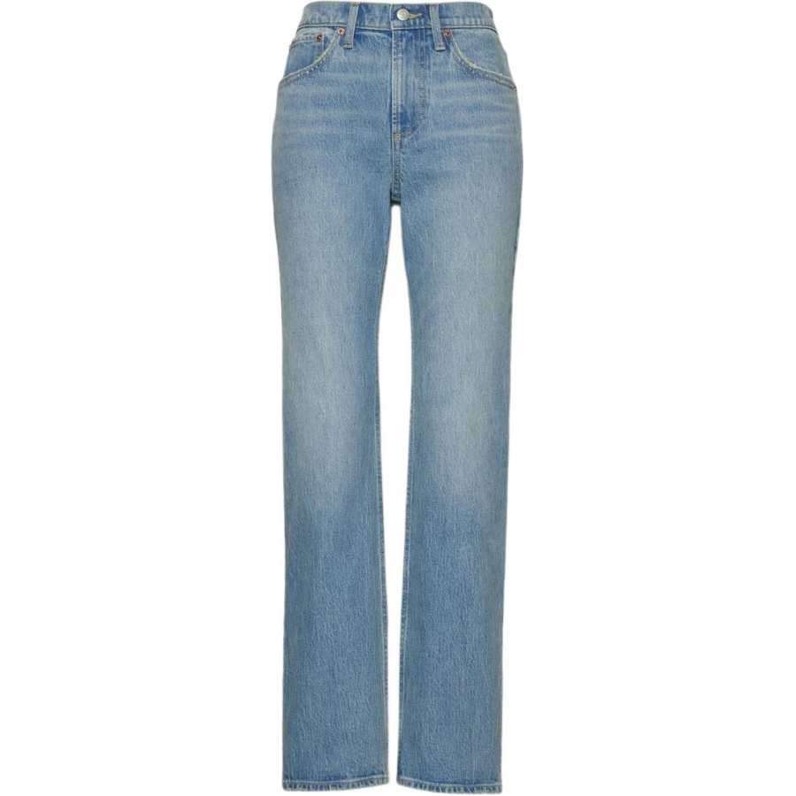 GAP Jeans Women's Light Washed Moderate Straight Fit Pants