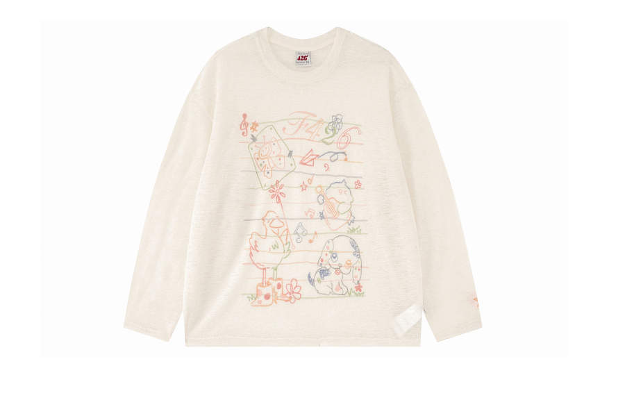 F426 T Shirts Women's Crew Neck Thin Straight Fit