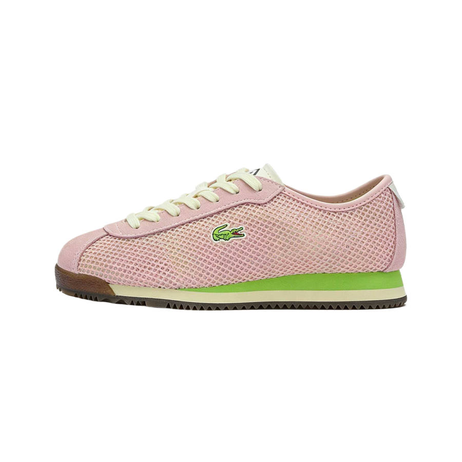LACOSTE Low top Casual Shoes Women's Pink