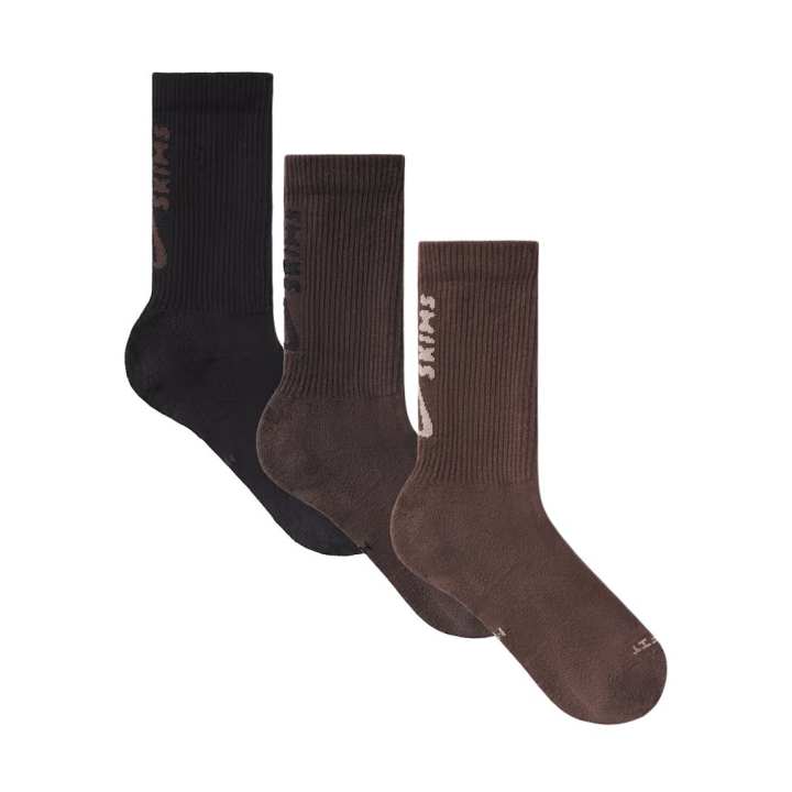 Nike NikeSKIMS Women's Dri-FIT Crew Socks (3 Pairs)
