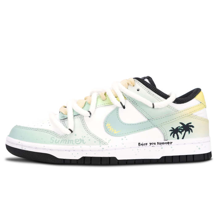 Nike Nike Dunk Black White, Coconut Abrasion Resistant Slip Resistant Abrasion Resistant Slip Resistant Low top