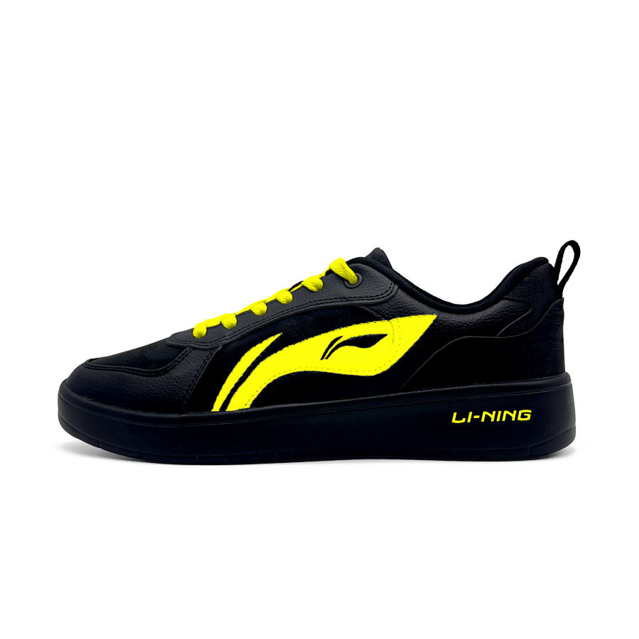 Li-Ning Li Ning Wheat Age Yellow Shadow Stealth Height Increasing Abrasion Resistant Breathable Slip Resistant Low top
