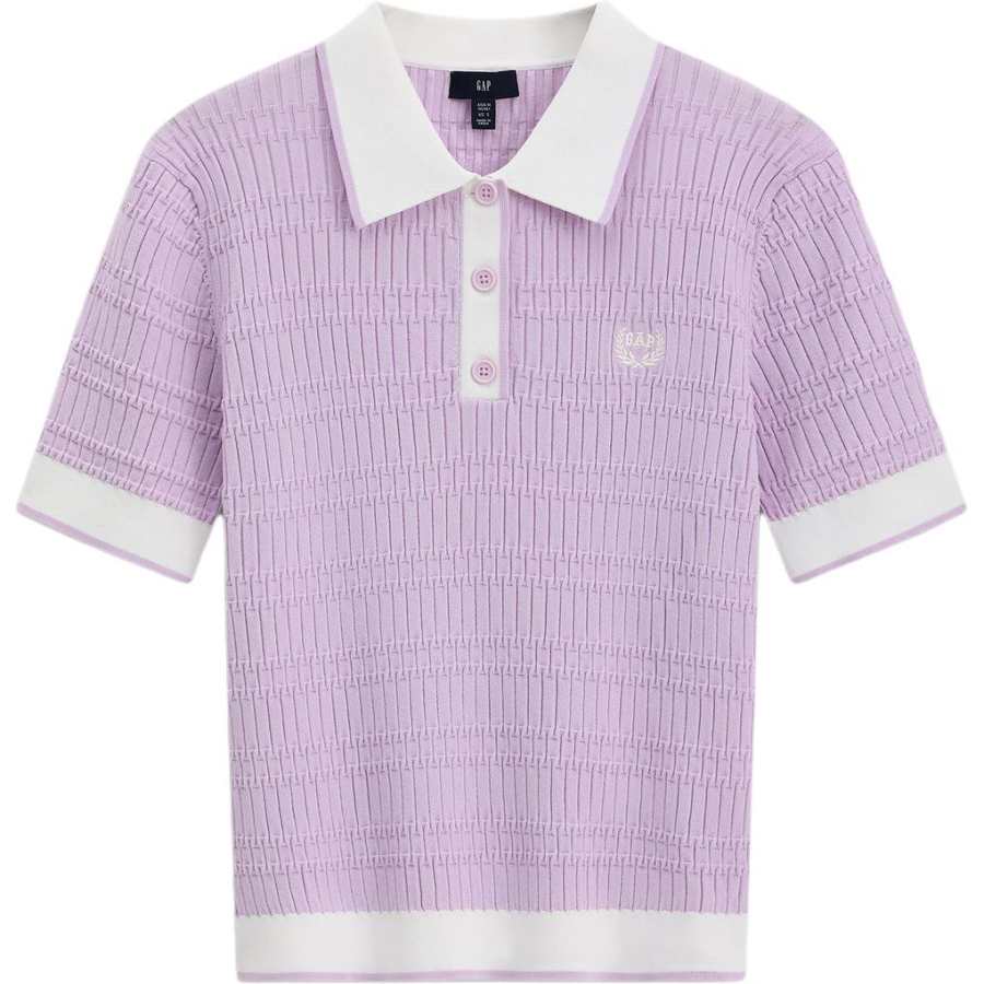 GAP Polo Shirts Women's Polo Collar Moderate Straight Fit